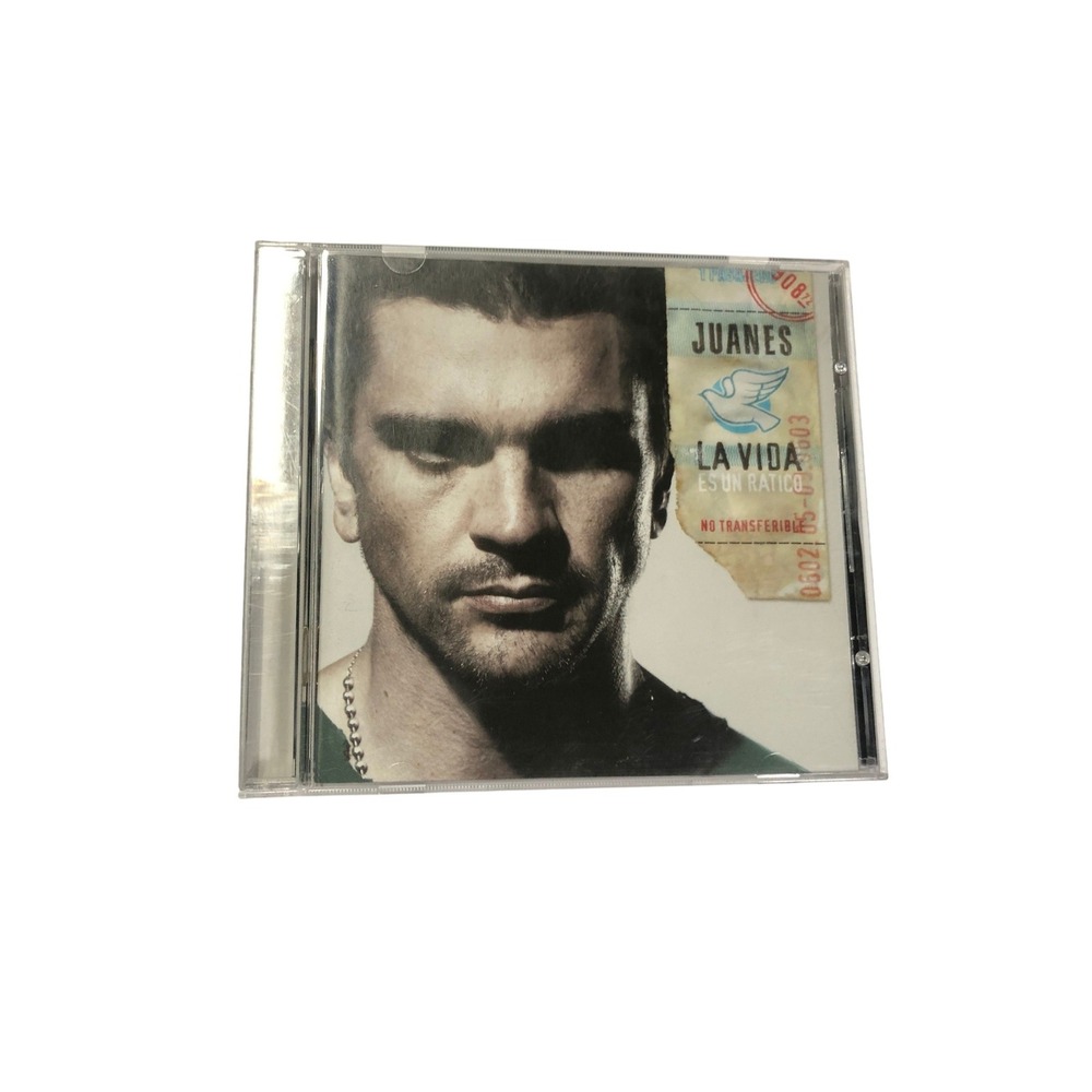 Juanes La Vida Es Un Ratico CD Latin Pop Rock Album 2007 Jewel Case